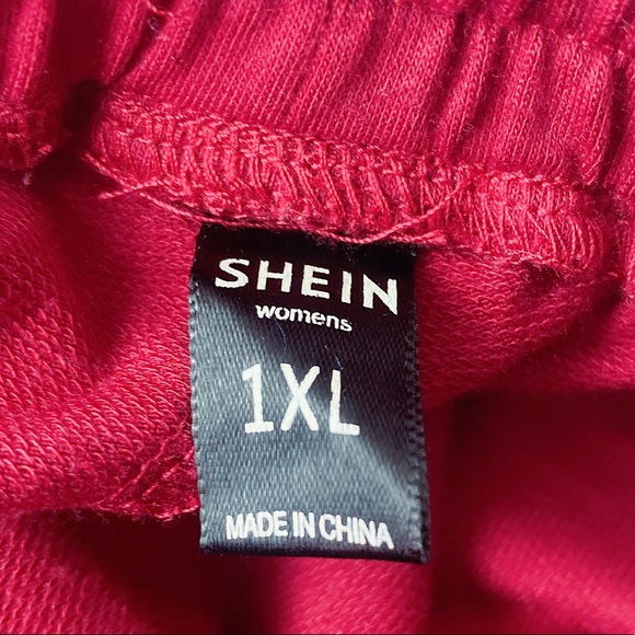 SHEIN Red Jogging Pantas - Picture 6 of 6